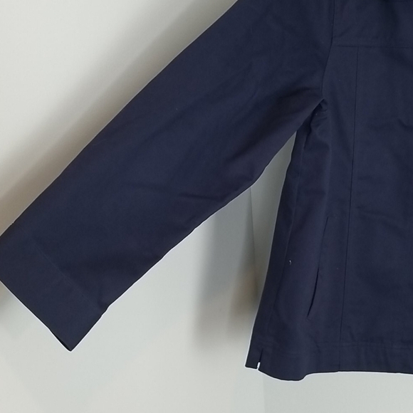 Appleseeds navy blue button jacket blazer Large - Picture 4 of 10